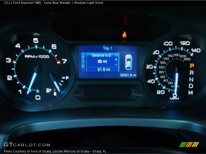  2011 Explorer FWD FWD Gauges