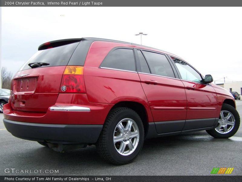 Inferno Red Pearl / Light Taupe 2004 Chrysler Pacifica