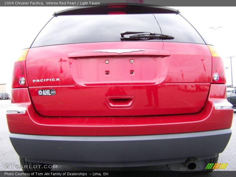 Inferno Red Pearl / Light Taupe 2004 Chrysler Pacifica