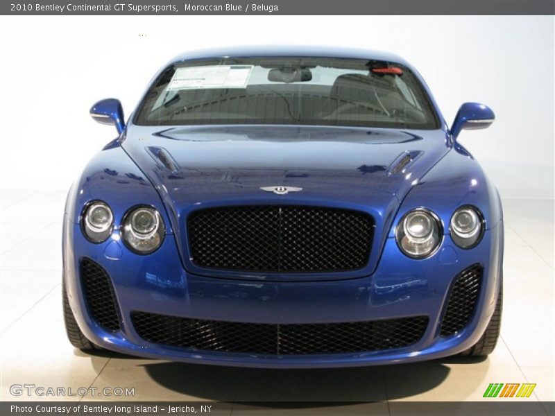 Moroccan Blue / Beluga 2010 Bentley Continental GT Supersports