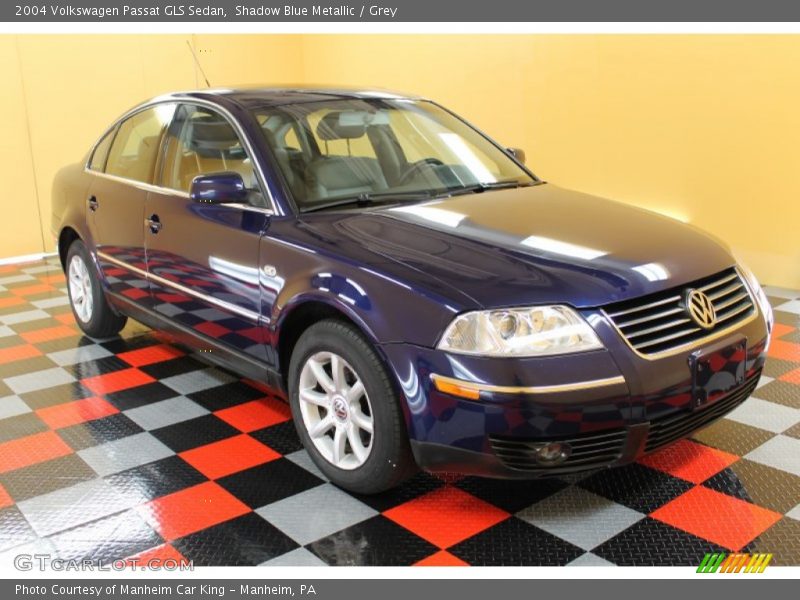 Shadow Blue Metallic / Grey 2004 Volkswagen Passat GLS Sedan