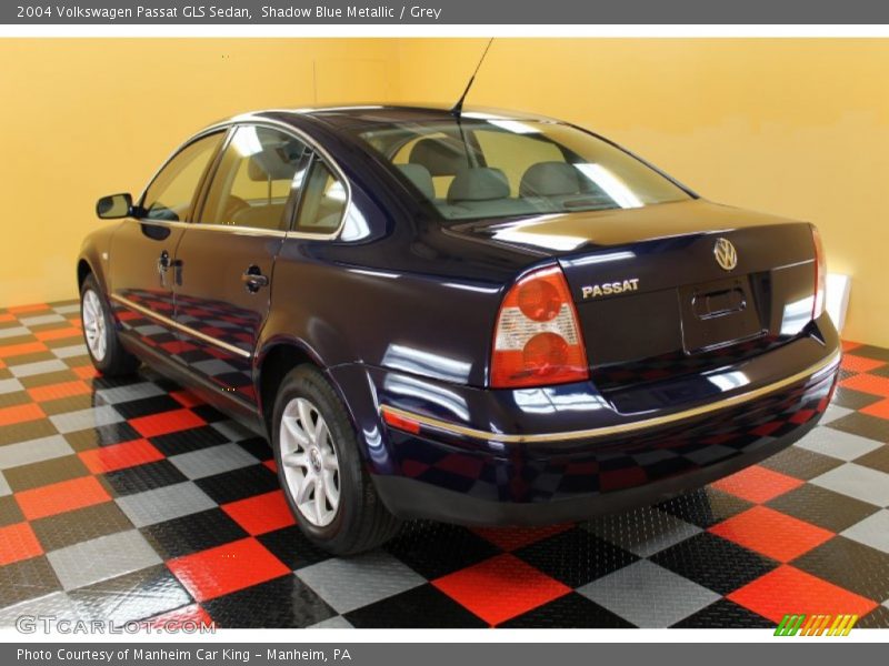 Shadow Blue Metallic / Grey 2004 Volkswagen Passat GLS Sedan