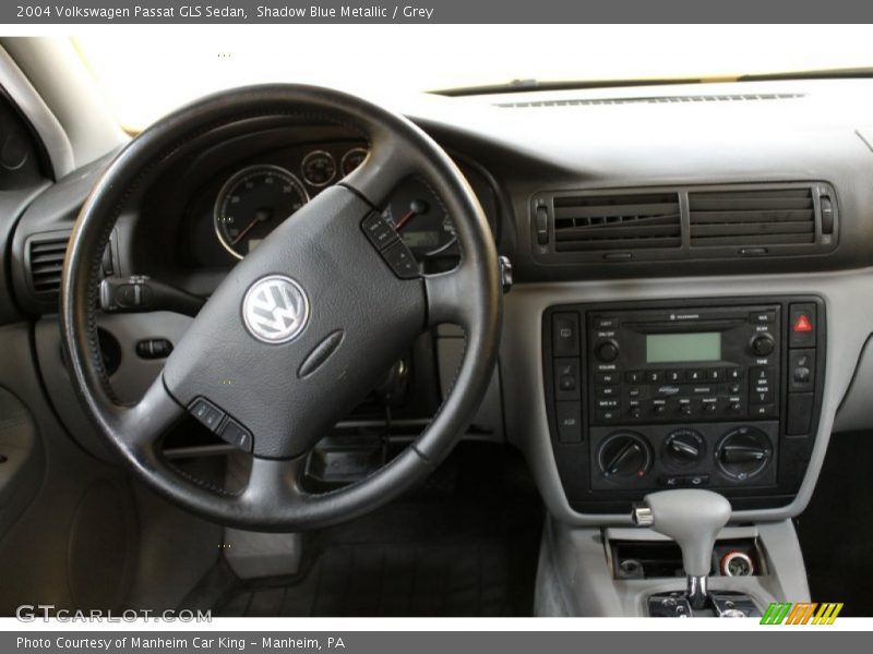 Shadow Blue Metallic / Grey 2004 Volkswagen Passat GLS Sedan