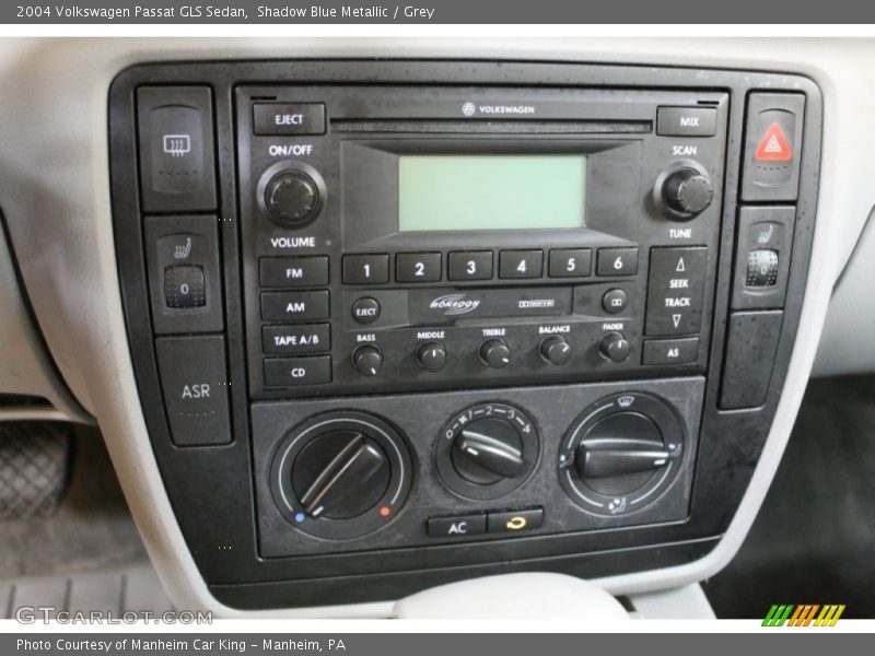 Shadow Blue Metallic / Grey 2004 Volkswagen Passat GLS Sedan
