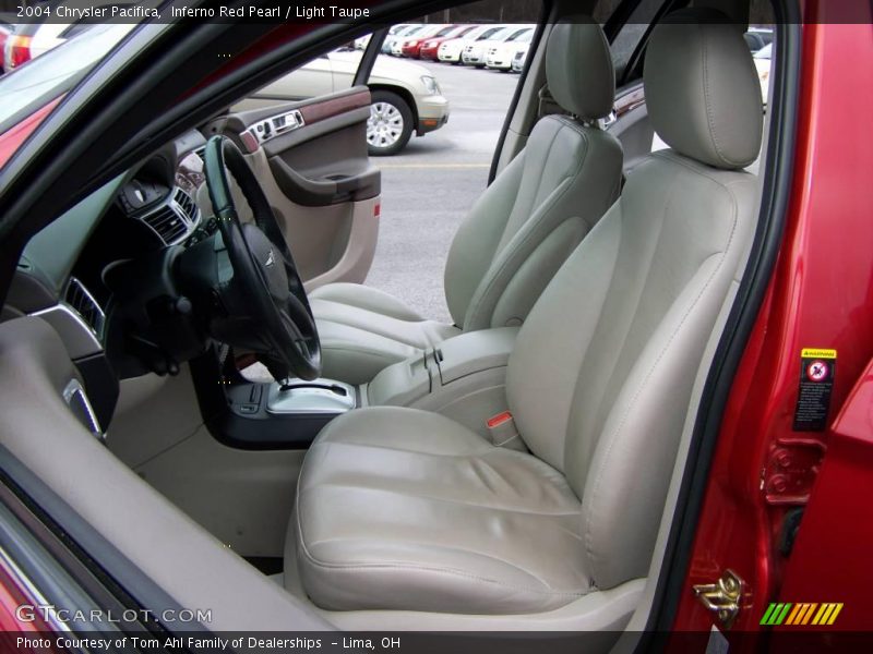 Inferno Red Pearl / Light Taupe 2004 Chrysler Pacifica