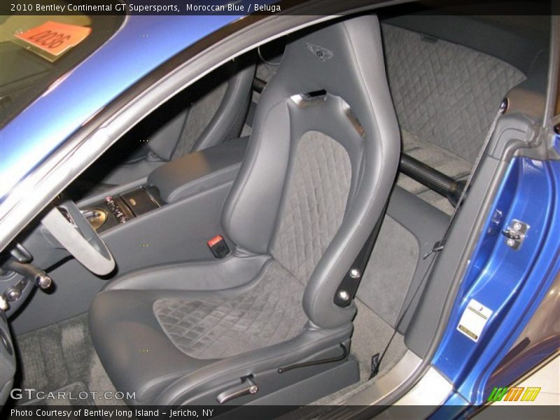  2010 Continental GT Supersports Beluga Interior