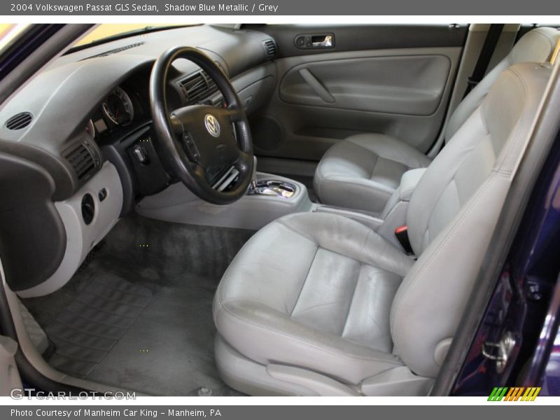 Shadow Blue Metallic / Grey 2004 Volkswagen Passat GLS Sedan