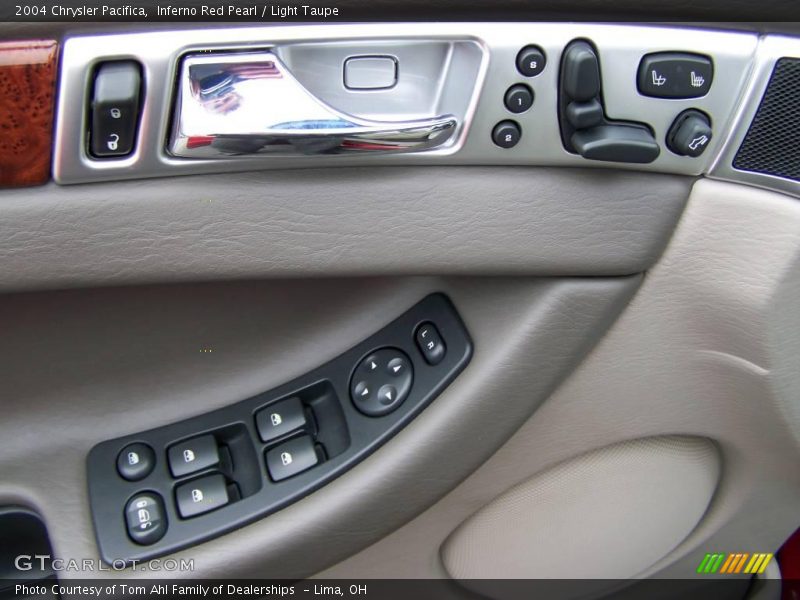 Inferno Red Pearl / Light Taupe 2004 Chrysler Pacifica