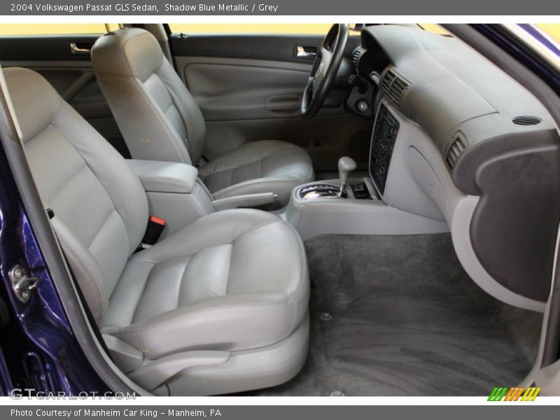 Shadow Blue Metallic / Grey 2004 Volkswagen Passat GLS Sedan