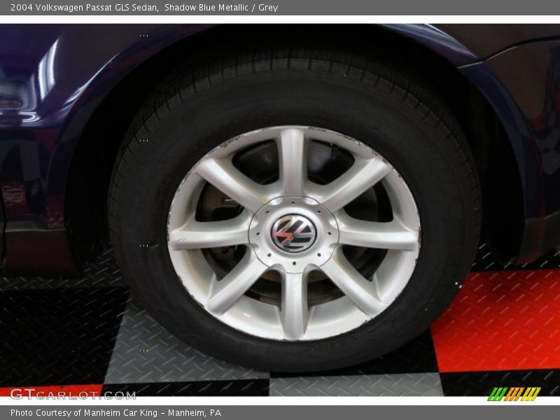 Shadow Blue Metallic / Grey 2004 Volkswagen Passat GLS Sedan