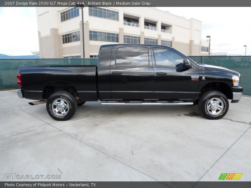  2007 Ram 2500 SLT Mega Cab 4x4 Brilliant Black