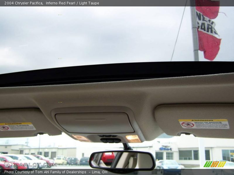 Inferno Red Pearl / Light Taupe 2004 Chrysler Pacifica