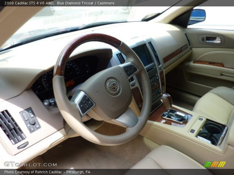 Cashmere Interior - 2009 STS 4 V6 AWD 