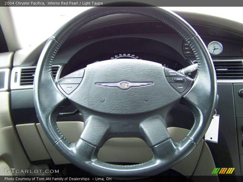 Inferno Red Pearl / Light Taupe 2004 Chrysler Pacifica