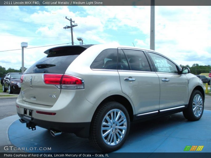 Gold Leaf Metallic / Medium Light Stone 2011 Lincoln MKX FWD