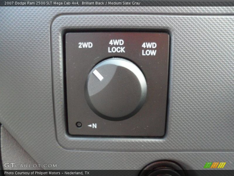 Controls of 2007 Ram 2500 SLT Mega Cab 4x4
