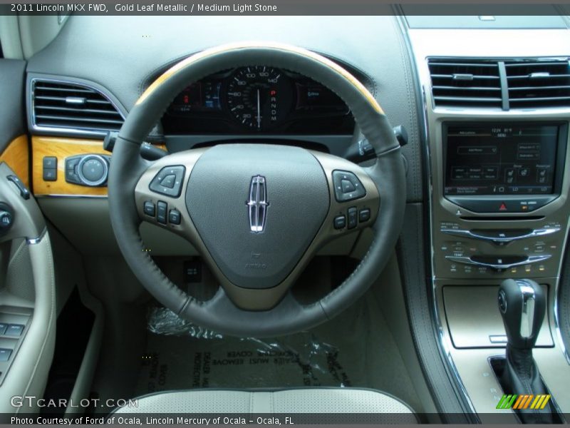 Gold Leaf Metallic / Medium Light Stone 2011 Lincoln MKX FWD