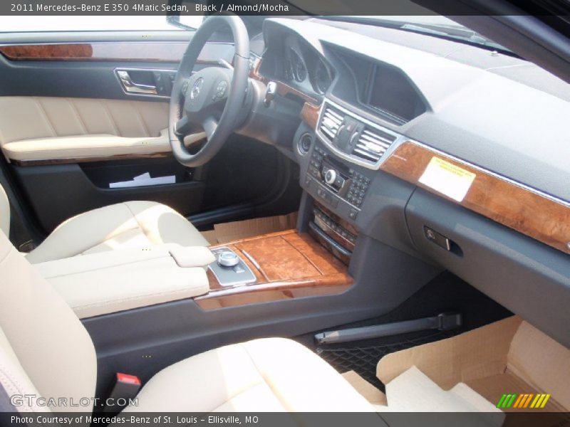 Black / Almond/Mocha 2011 Mercedes-Benz E 350 4Matic Sedan