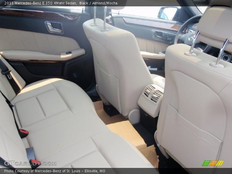 Black / Almond/Mocha 2011 Mercedes-Benz E 350 4Matic Sedan