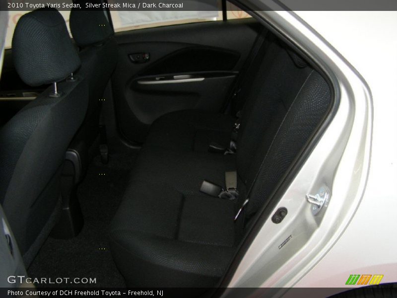 Silver Streak Mica / Dark Charcoal 2010 Toyota Yaris Sedan