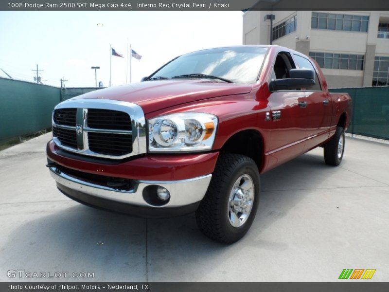 Front 3/4 View of 2008 Ram 2500 SXT Mega Cab 4x4