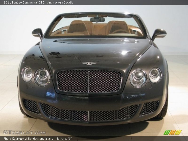 Anthracite / Saddle 2011 Bentley Continental GTC