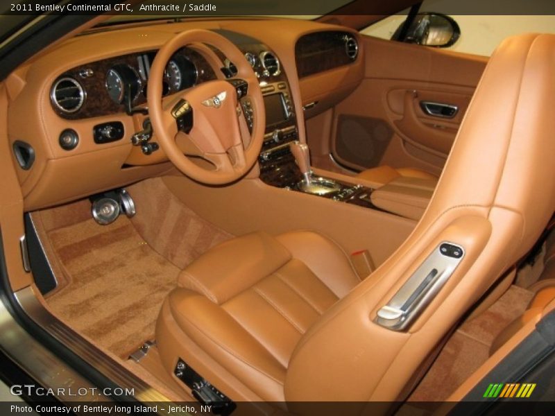  2011 Continental GTC  Saddle Interior