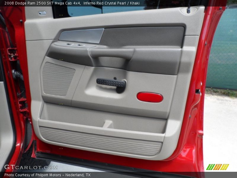 Door Panel of 2008 Ram 2500 SXT Mega Cab 4x4