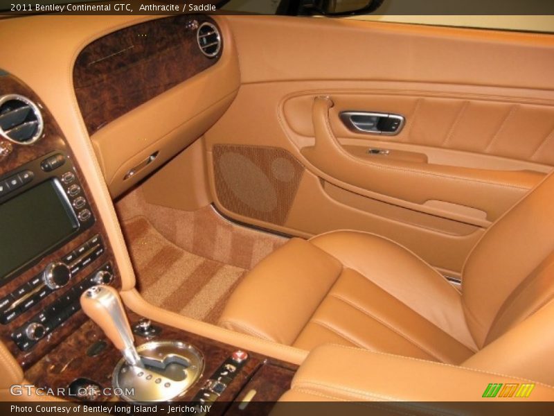 Anthracite / Saddle 2011 Bentley Continental GTC