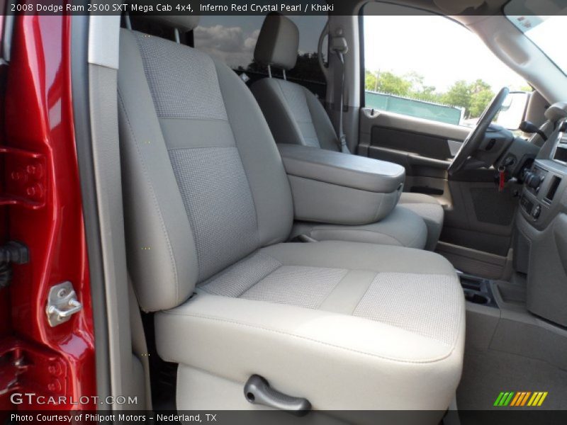  2008 Ram 2500 SXT Mega Cab 4x4 Khaki Interior