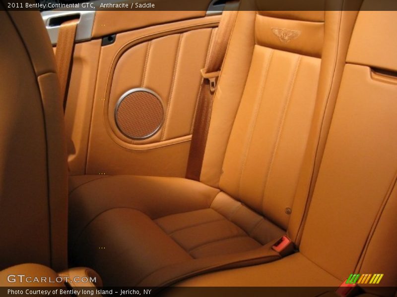Anthracite / Saddle 2011 Bentley Continental GTC