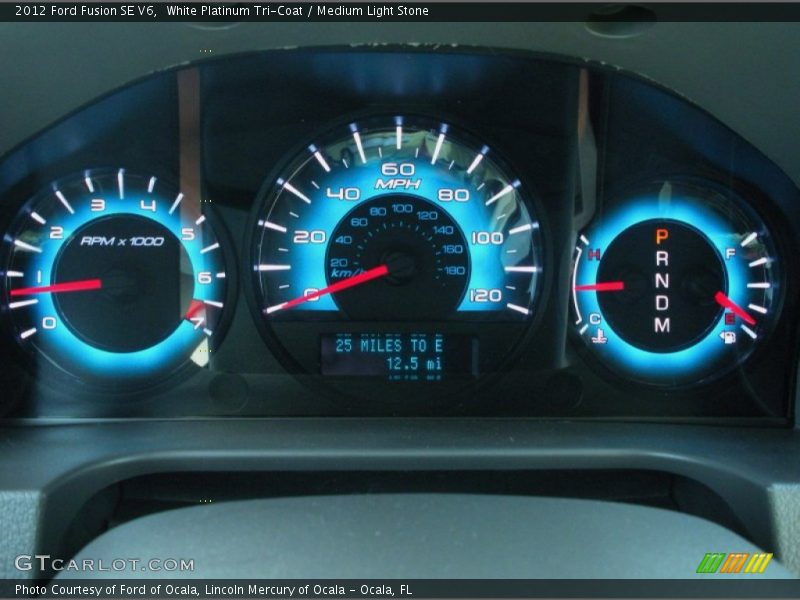  2012 Fusion SE V6 SE V6 Gauges
