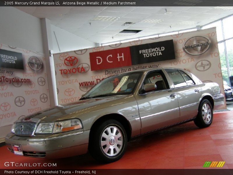 Arizona Beige Metallic / Medium Parchment 2005 Mercury Grand Marquis LS