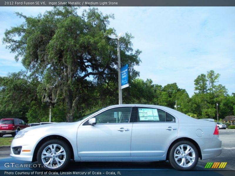  2012 Fusion SE V6 Ingot Silver Metallic