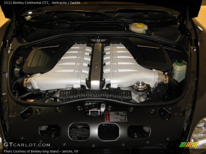  2011 Continental GTC  Engine - 6.0 Liter Twin-Turbocharged DOHC 48-Valve VVT W12