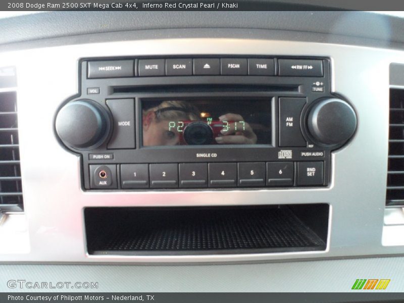 Controls of 2008 Ram 2500 SXT Mega Cab 4x4