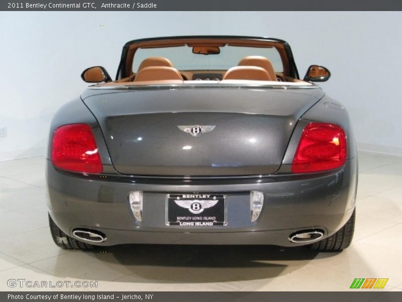 Anthracite / Saddle 2011 Bentley Continental GTC