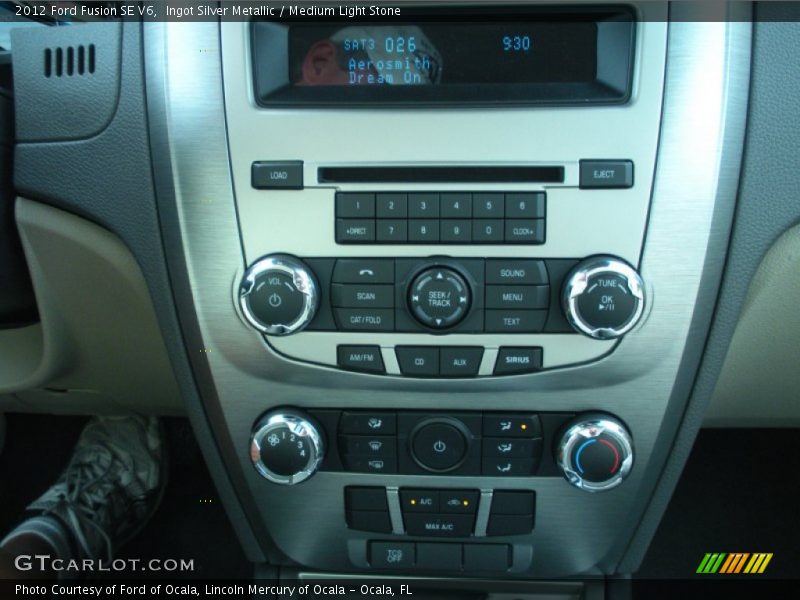Controls of 2012 Fusion SE V6