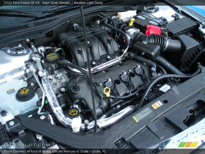  2012 Fusion SE V6 Engine - 3.0 Liter Flex-Fuel DOHC 24-Valve VVT Duratec V6