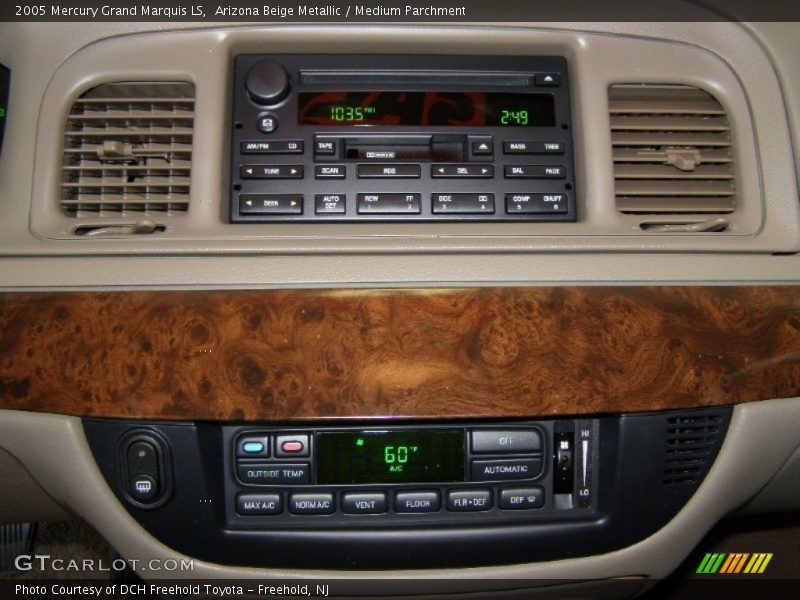 Arizona Beige Metallic / Medium Parchment 2005 Mercury Grand Marquis LS