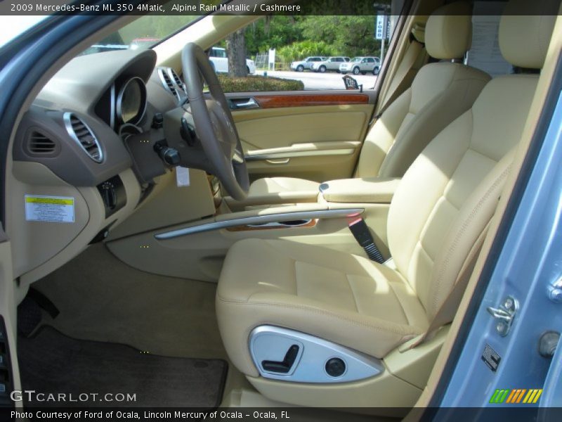 Alpine Rain Metallic / Cashmere 2009 Mercedes-Benz ML 350 4Matic