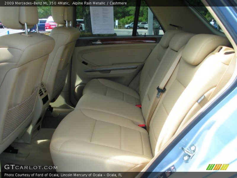 Alpine Rain Metallic / Cashmere 2009 Mercedes-Benz ML 350 4Matic