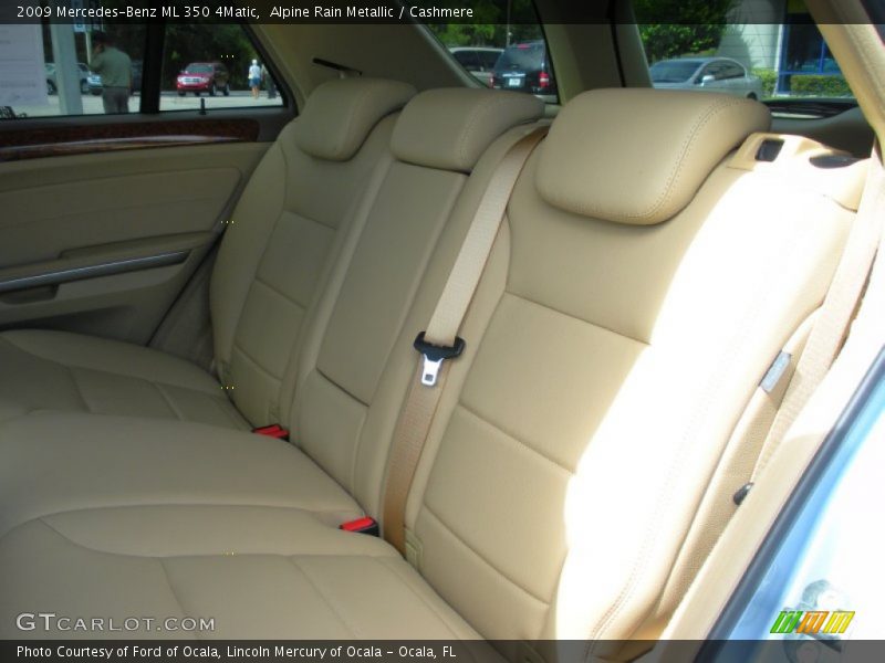 Alpine Rain Metallic / Cashmere 2009 Mercedes-Benz ML 350 4Matic