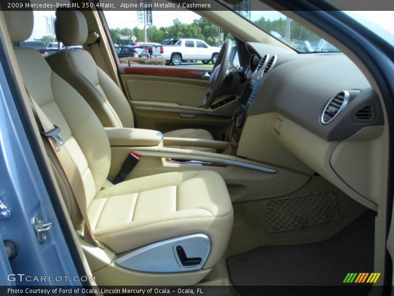 Alpine Rain Metallic / Cashmere 2009 Mercedes-Benz ML 350 4Matic