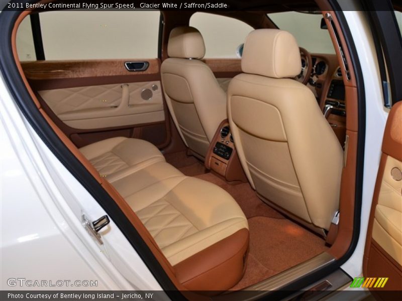  2011 Continental Flying Spur Speed Saffron/Saddle Interior