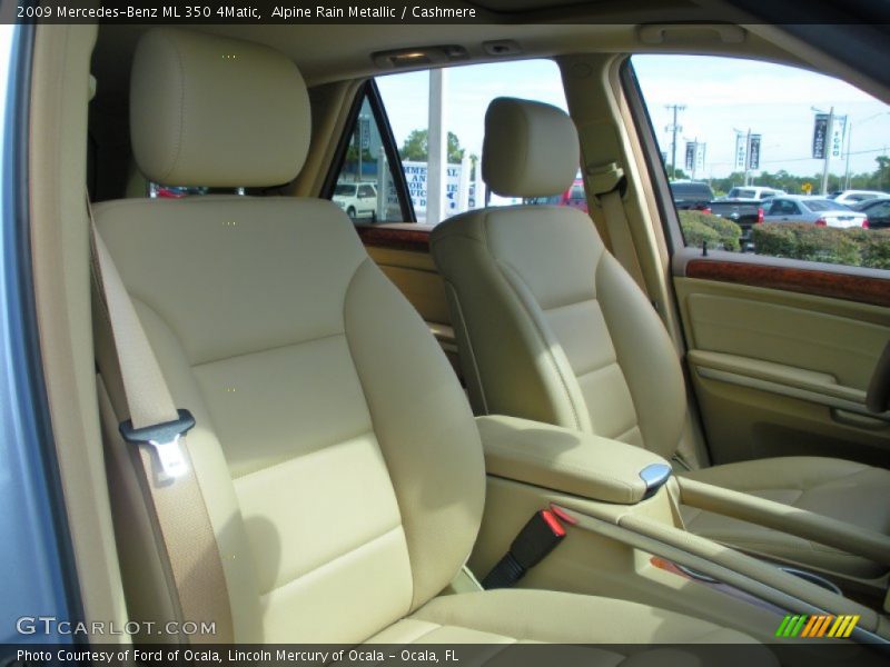 Alpine Rain Metallic / Cashmere 2009 Mercedes-Benz ML 350 4Matic