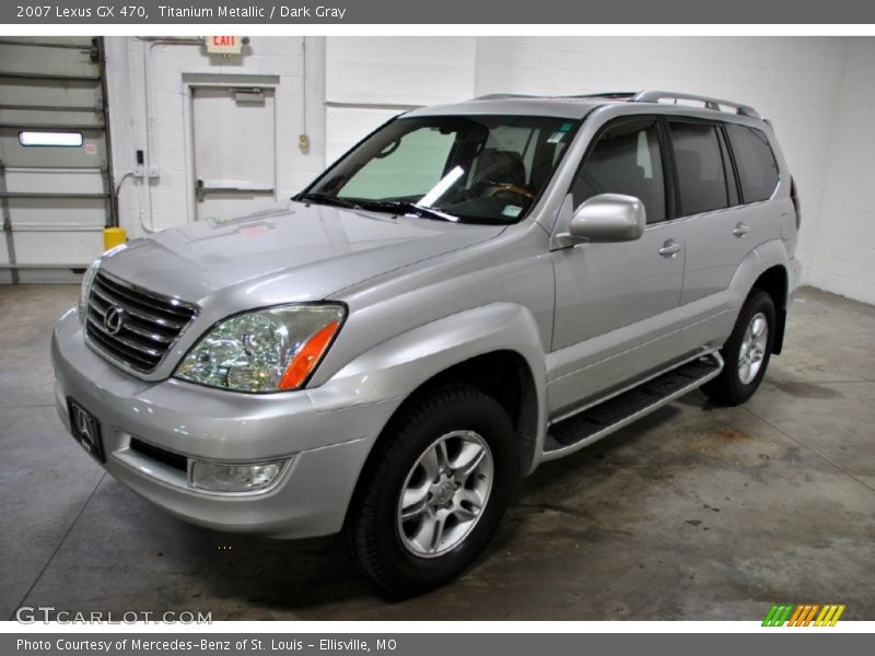 Titanium Metallic / Dark Gray 2007 Lexus GX 470