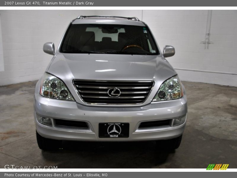 Titanium Metallic / Dark Gray 2007 Lexus GX 470