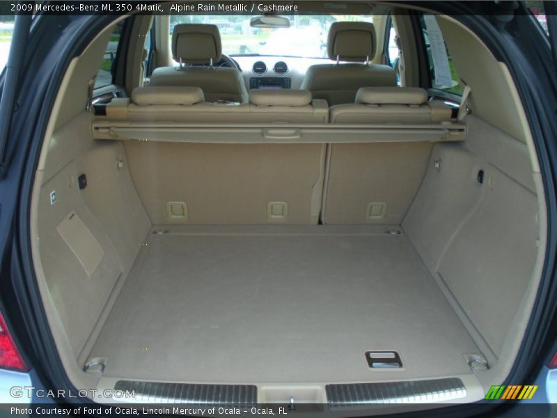 Alpine Rain Metallic / Cashmere 2009 Mercedes-Benz ML 350 4Matic