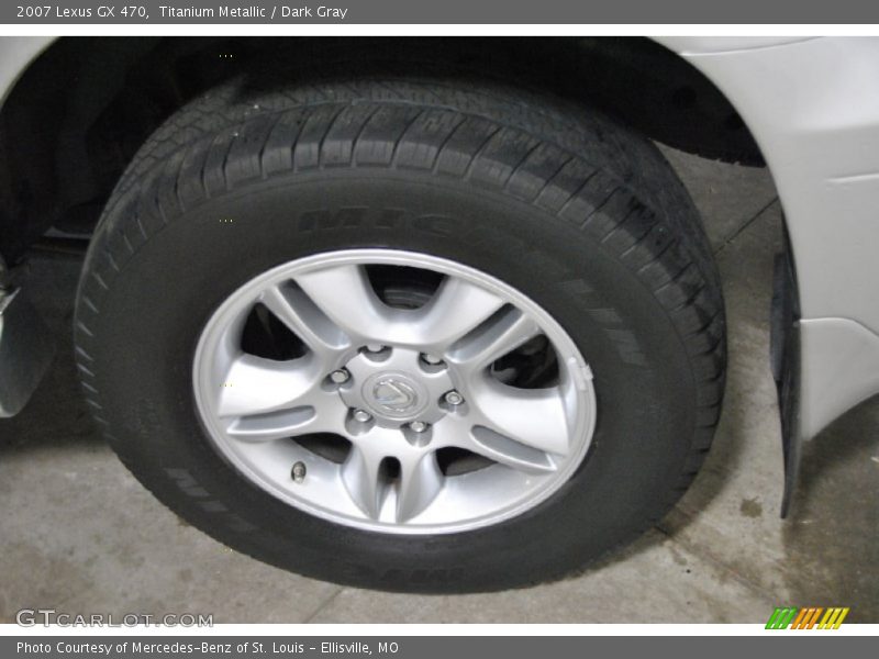 Titanium Metallic / Dark Gray 2007 Lexus GX 470